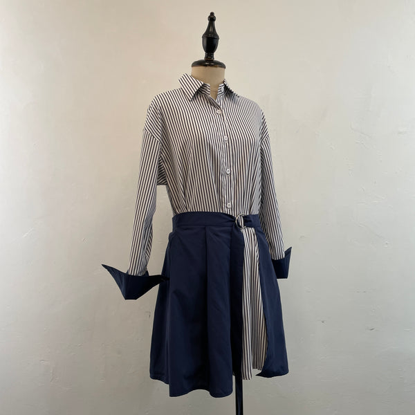 220300 - Shirt Style Dress Set (⌛️ Pre Order ⌛️)