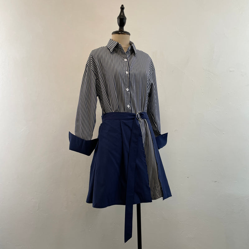 220300 - Shirt Style Dress Set (📣 New Item 📣)