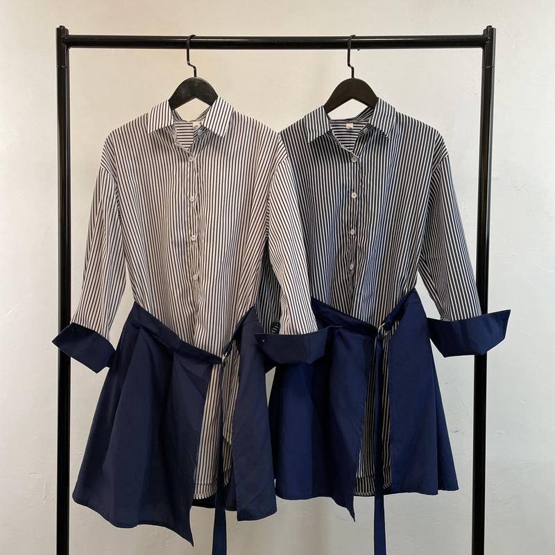 220300 - Shirt Style Dress Set (📣 New Item 📣)