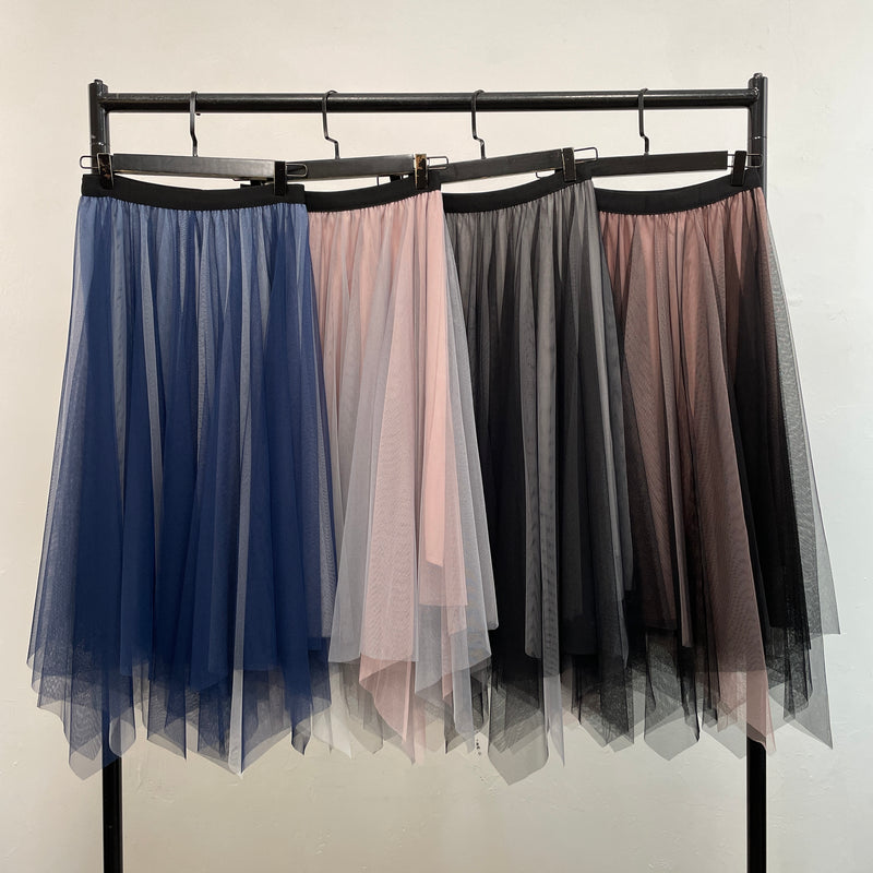 220447 - Gauze Skirt (📣 New Item 📣)