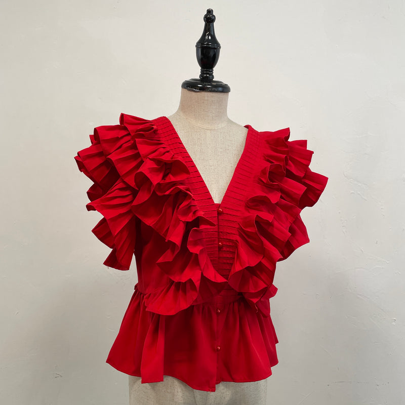 230049 - Ruffle Top (❤️ Hot Item ❤️)
