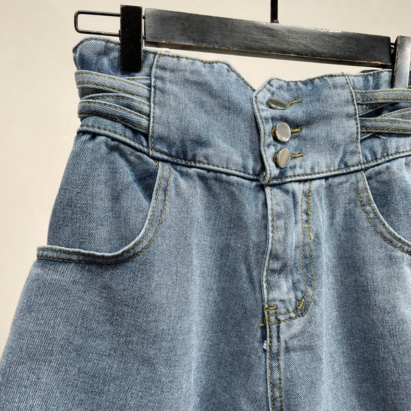 230259 - High Waist Denim Short (❤️ Hot Item ❤️)