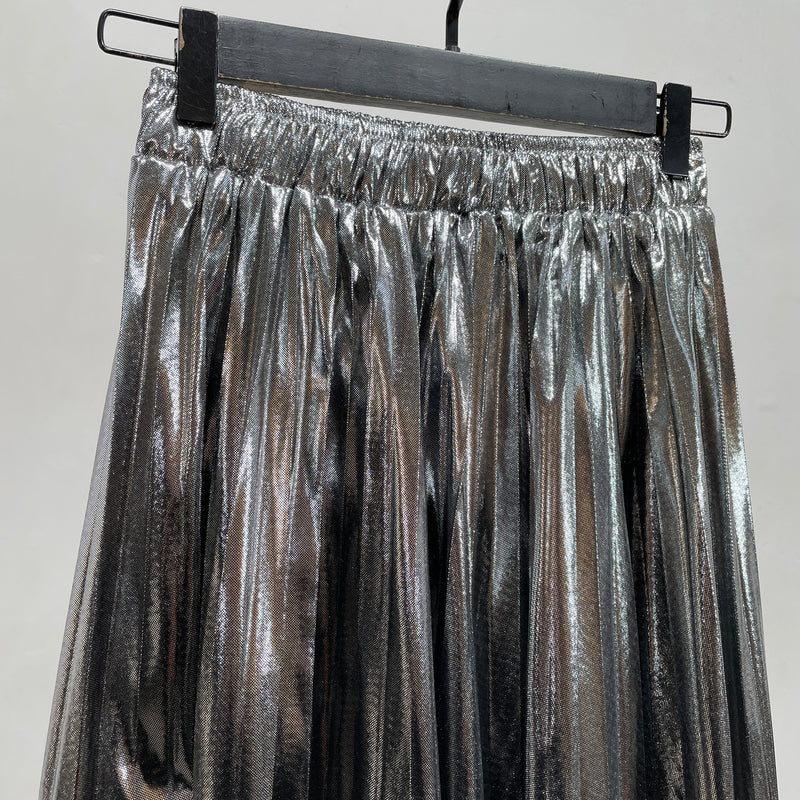 230269 - Shiny Pleated Skirt
