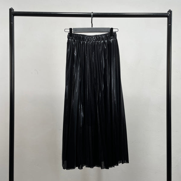 230269 - Shiny Pleated Skirt