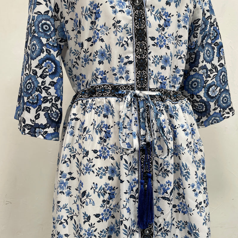 230274 - Floral Chiffon Dress